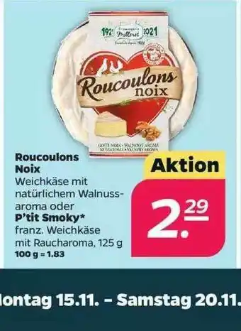 NETTO Roucoulons Noix Oder P'tit Smoky Angebot