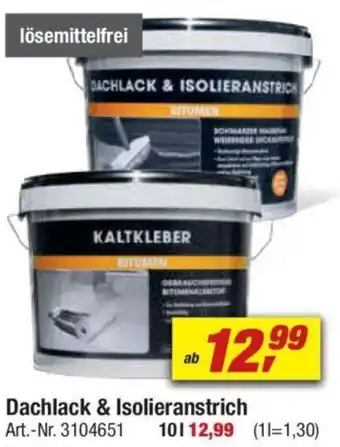 toom Baumarkt Dachlack & Isolieranstrich Angebot
