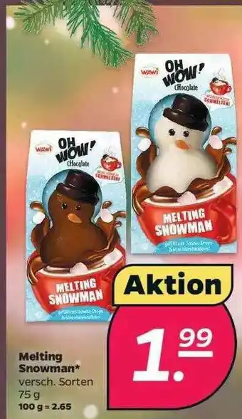 NETTO Melting Snowman Angebot