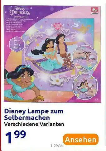 Action Disney Lampe Zum Selbermachen Angebot