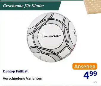 Action Dunlop Fußball Angebot