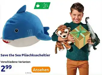 Action Save The Sea Plüschkuscheltier Angebot