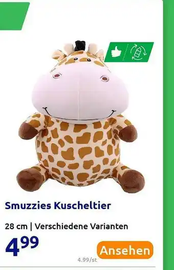 Action Smuzzies Kuscheltier Angebot