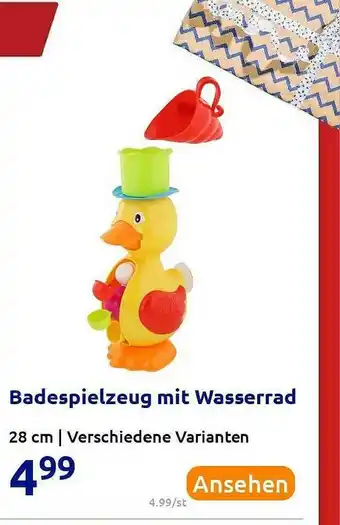 Action Badespielzeug Mit Wasserrad Angebot