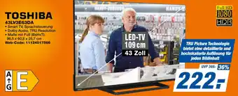Expert Toshiba 43lv3e63da Angebot