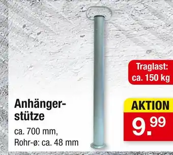 Zimmermann Anhängerstütze Angebot