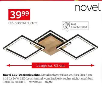 XXXLutz Novel led-deckenleuchte Angebot