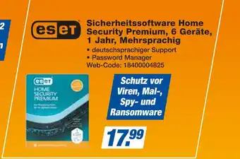Expert Eset home security premium Angebot