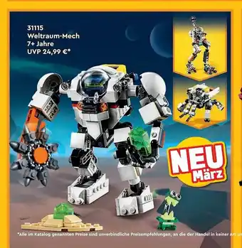 Lego 31115 Weltraum-mech Angebot