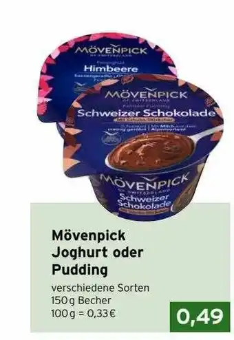 CAP Markt Mövenpick Joghurt Oder Pudding Angebot