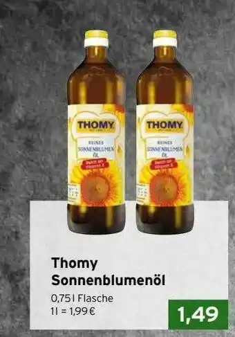 CAP Markt Thomy Sonnneblumenöl Angebot