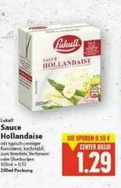 E-Center Lukull Sauce Hollandaise Angebot