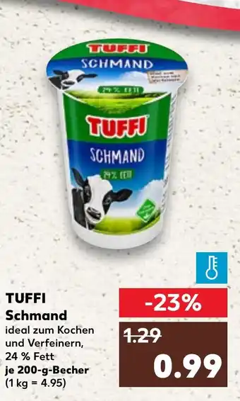 Kaufland TUFFI Schmand Angebot