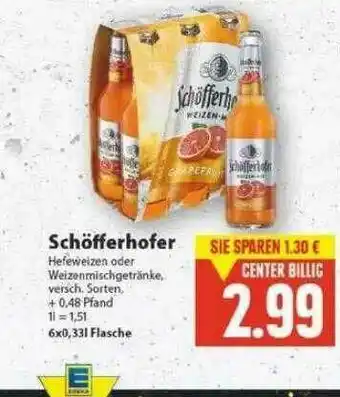 E-Center Schöfferhofer Angebot