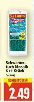 E-Center Schwammtuch Mosaik 5+1 Angebot