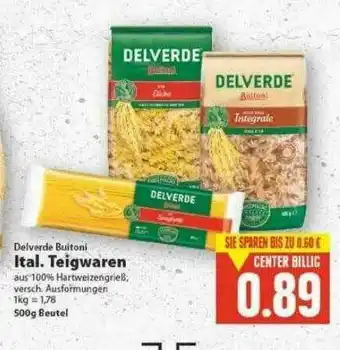 E-Center Delverde Buitoni Teigwaren Angebot