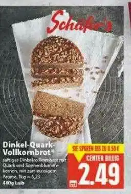 E-Center Schäfer's Dinkel-quark-vollkornbrot Angebot