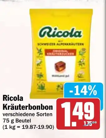 HIT Ricola Kräuterbonbon Angebot