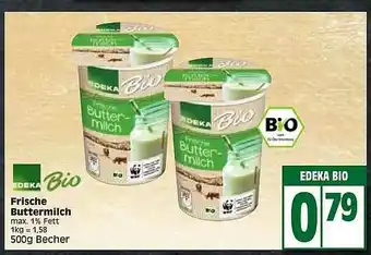 Edeka Edeka Bio Frische Buttermilch Angebot