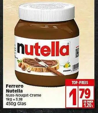 Elli Markt Ferrero Nutella Angebot