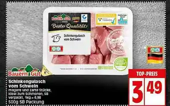 Elli Markt Bauern Gut Schinkengulasch Vom Schwein Angebot