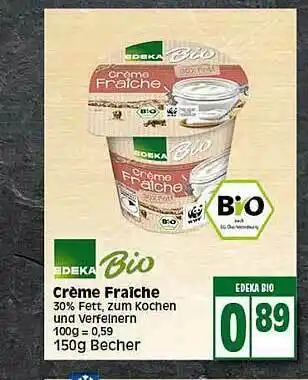 Elli Markt Edeka Bio Creme Fraiche Angebot