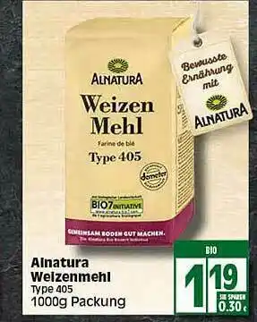 Elli Markt Alnatura Weizenmehl Angebot