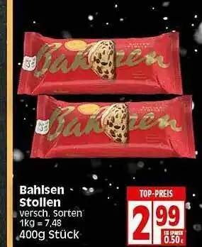 Elli Markt Bahlsen Stollen Angebot