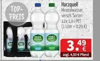 Getränke Quelle Harzquell Angebot