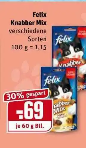 REWE Kaufpark Felix Knabber Mix Angebot