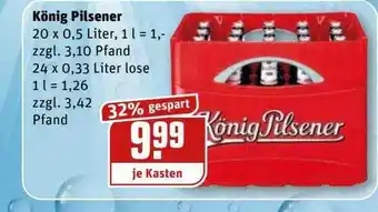 REWE Kaufpark König Pilsener Angebot