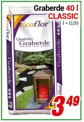 CENTERSHOP Ecoflor Graberde CLASSIC Angebot
