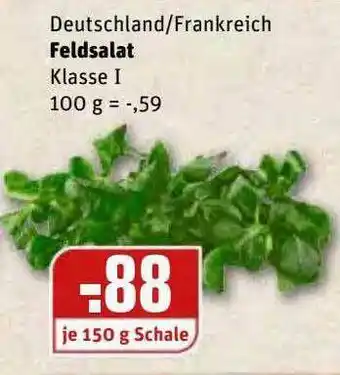 REWE Kaufpark Feldsalat Angebot