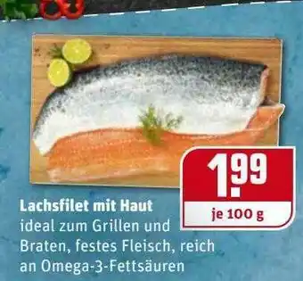 REWE Kaufpark Lachsfilet Mit Haut Angebot