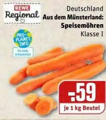 REWE Kaufpark Deutschland Aus Dem Münsterland: Speisemöhren Angebot