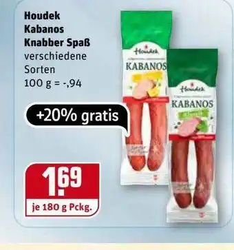 REWE Kaufpark Houdek Kabanos Knabber Spaß Angebot