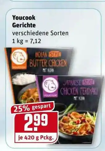 REWE Kaufpark Youcook Gerichte Angebot