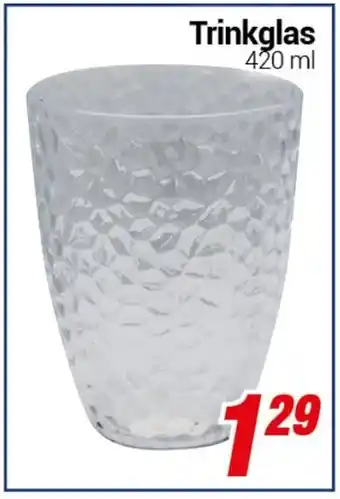 CENTERSHOP Trinkglas Angebot