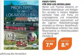 Müller Profi-tipps Für Den Lok-modellbau Angebot