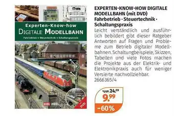 Müller Experten-know-how Digitale Modellbahn (mit Dvd) Fahrbetrieb - Steuertechnik - Schaltungspraxis Angebot