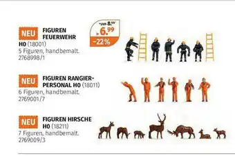 Müller Figuren Feuerwehr H0, Rangier-personal H0 Oder Hirsche H0 Angebot