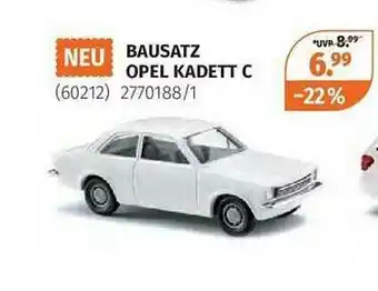 Müller Bausatz Opel Kadett C Angebot