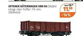 Müller Offener Güterwagen Sbb H0 Angebot