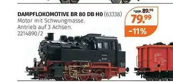 Müller Dampflokomotive Br80db H0 Angebot