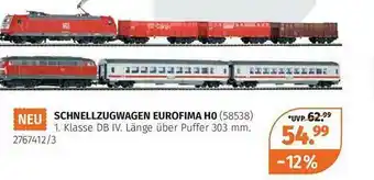 Müller Schnellzugwagen Eurofima H0 Angebot