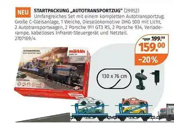 Müller Startpackung „autotransportzug“ Angebot