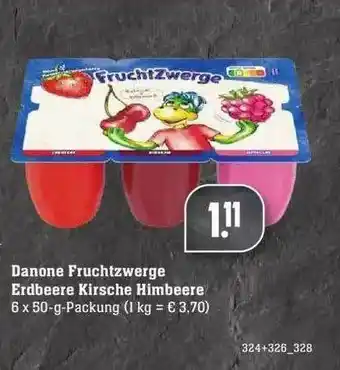 Edeka Danone Fruchtzwerge Erdbeere Kirsche Himbeere Angebot