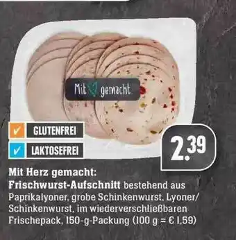 Edeka Mit Herz Gemacht: Frischwurs-aufschnitt Angebot