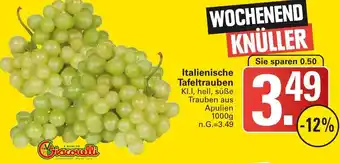 WEZ Italienische Tafeltrauben Angebot