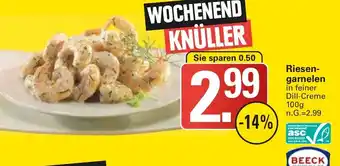 WEZ BEECK Riesengarnelen Angebot